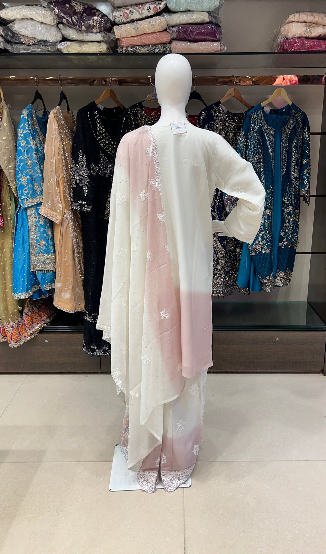 STONE WORK DESIGNER SUIT - MZS01