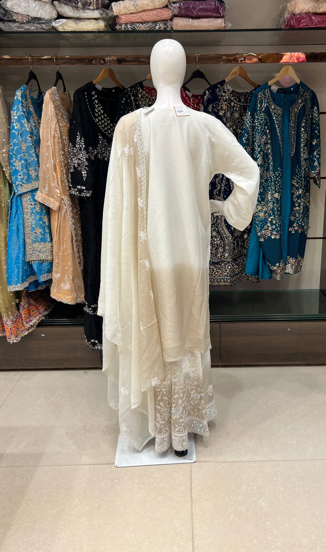 STONE WORK DESIGNER SUIT - MZS01