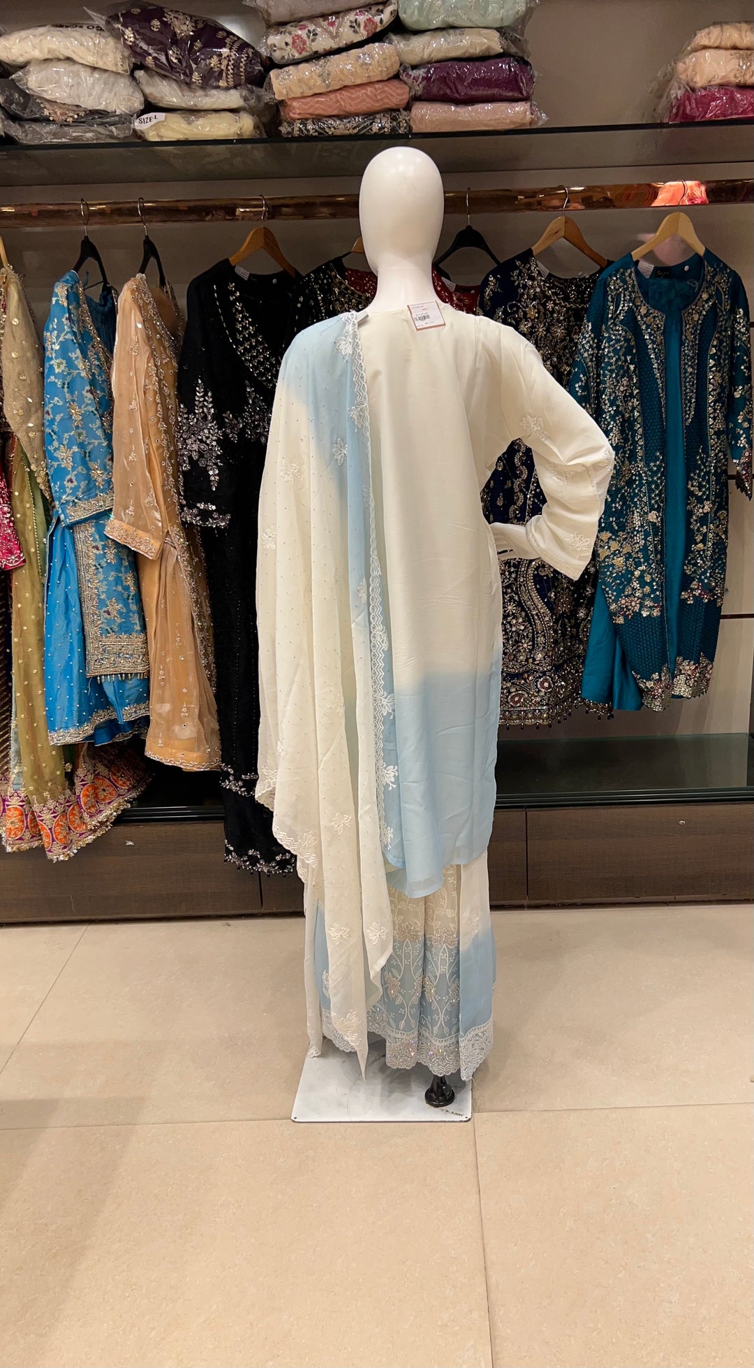 STONE WORK DESIGNER SUIT - MZS01