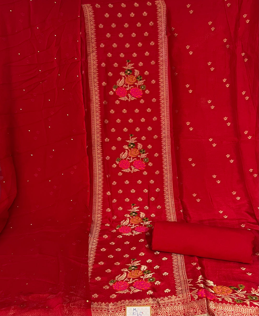 DESIGNER UNSTITCHED DRESS MATERIAL - BRT09
