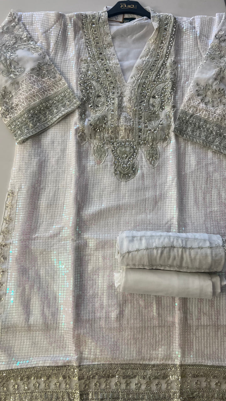 KASHMIRI FESTIVE DESIGNER  SUIT -IKNF19