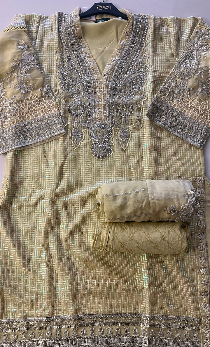 KASHMIRI FESTIVE DESIGNER  SUIT -IKNF19