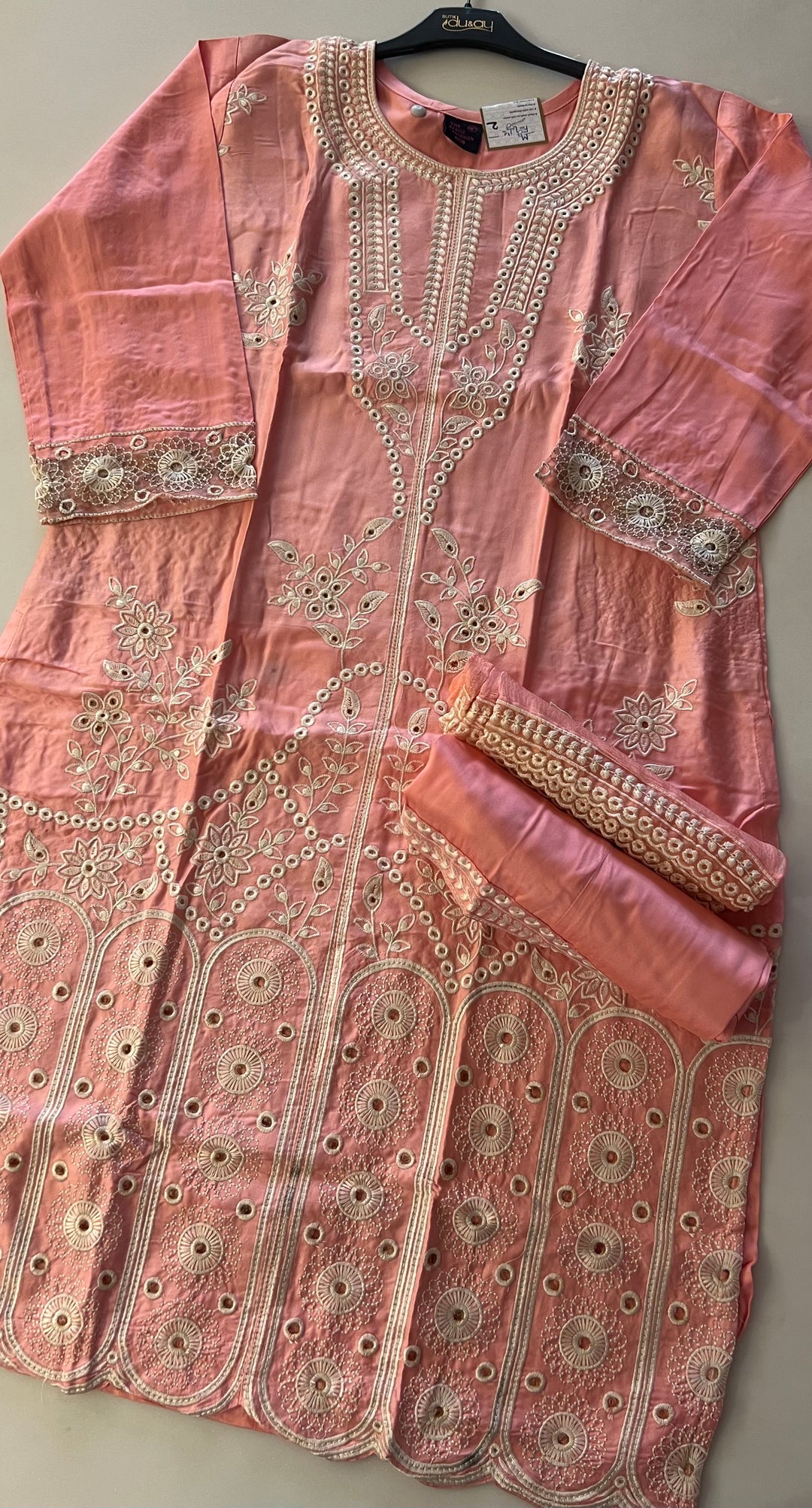WORK DESIGNER EMBROIDERED SUIT - IKFB02