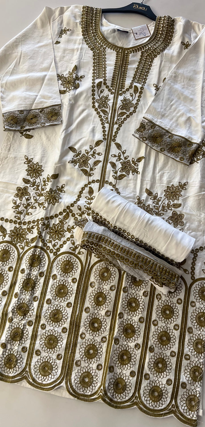 WORK DESIGNER EMBROIDERED SUIT - IKFB02