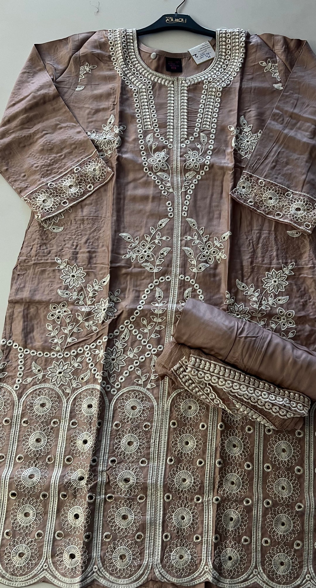 WORK DESIGNER EMBROIDERED SUIT - IKFB02