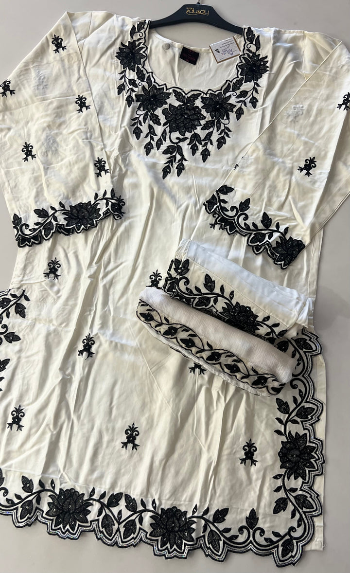 WORK DESIGNER EMBROIDERED SUIT - IKFB03