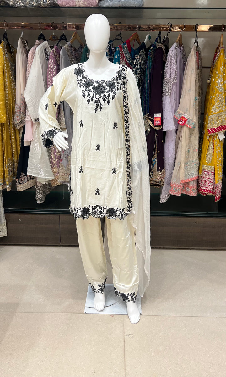 WORK DESIGNER EMBROIDERED SUIT - IKFB03