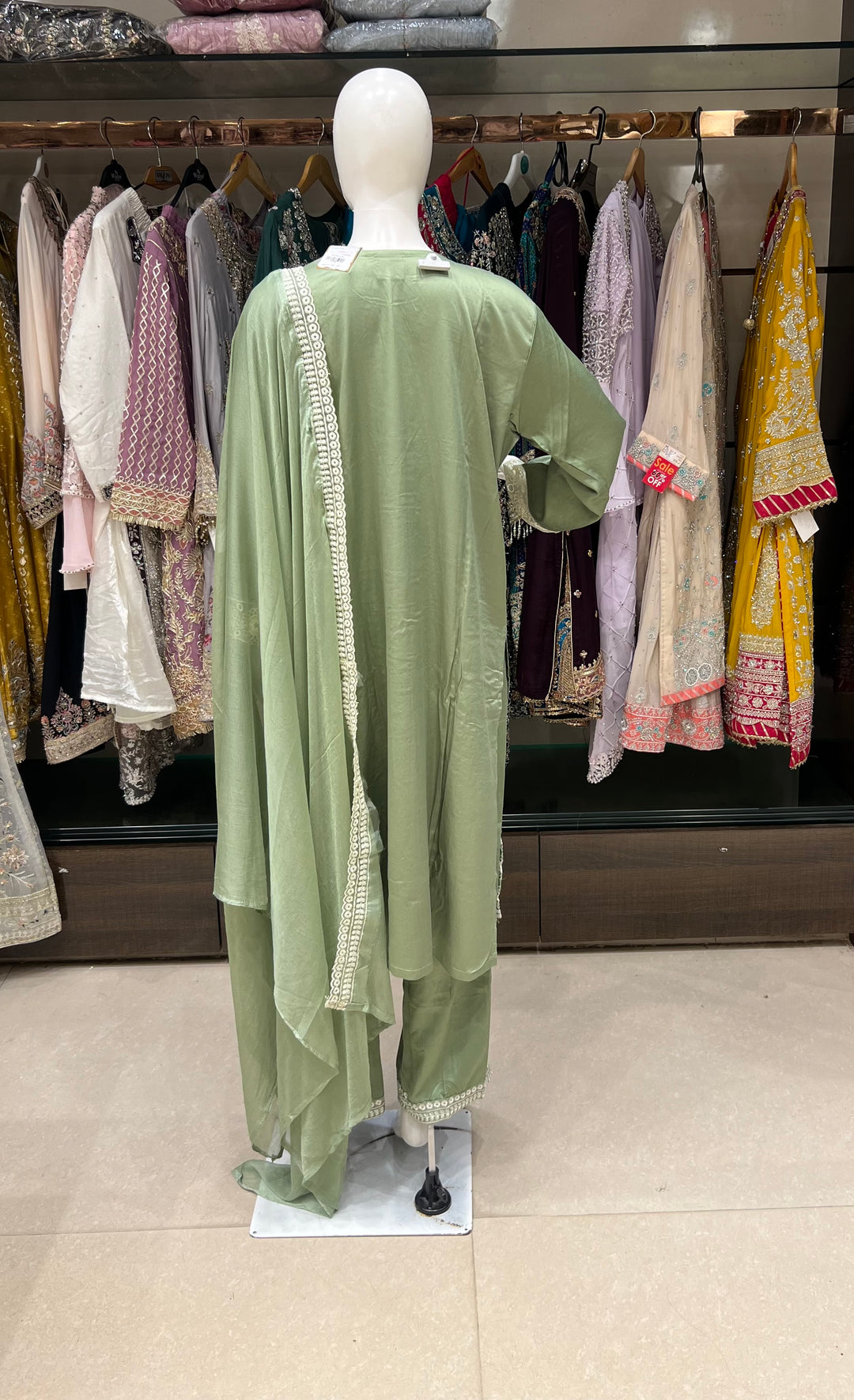 WORK DESIGNER EMBROIDERED SUIT - IKFB02