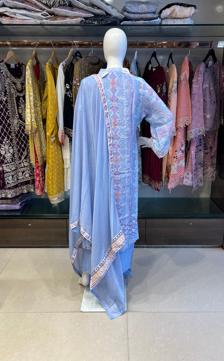 FEROZA SIMPLE ELEGANT SOFT FESTIVE LOOK - NMK05