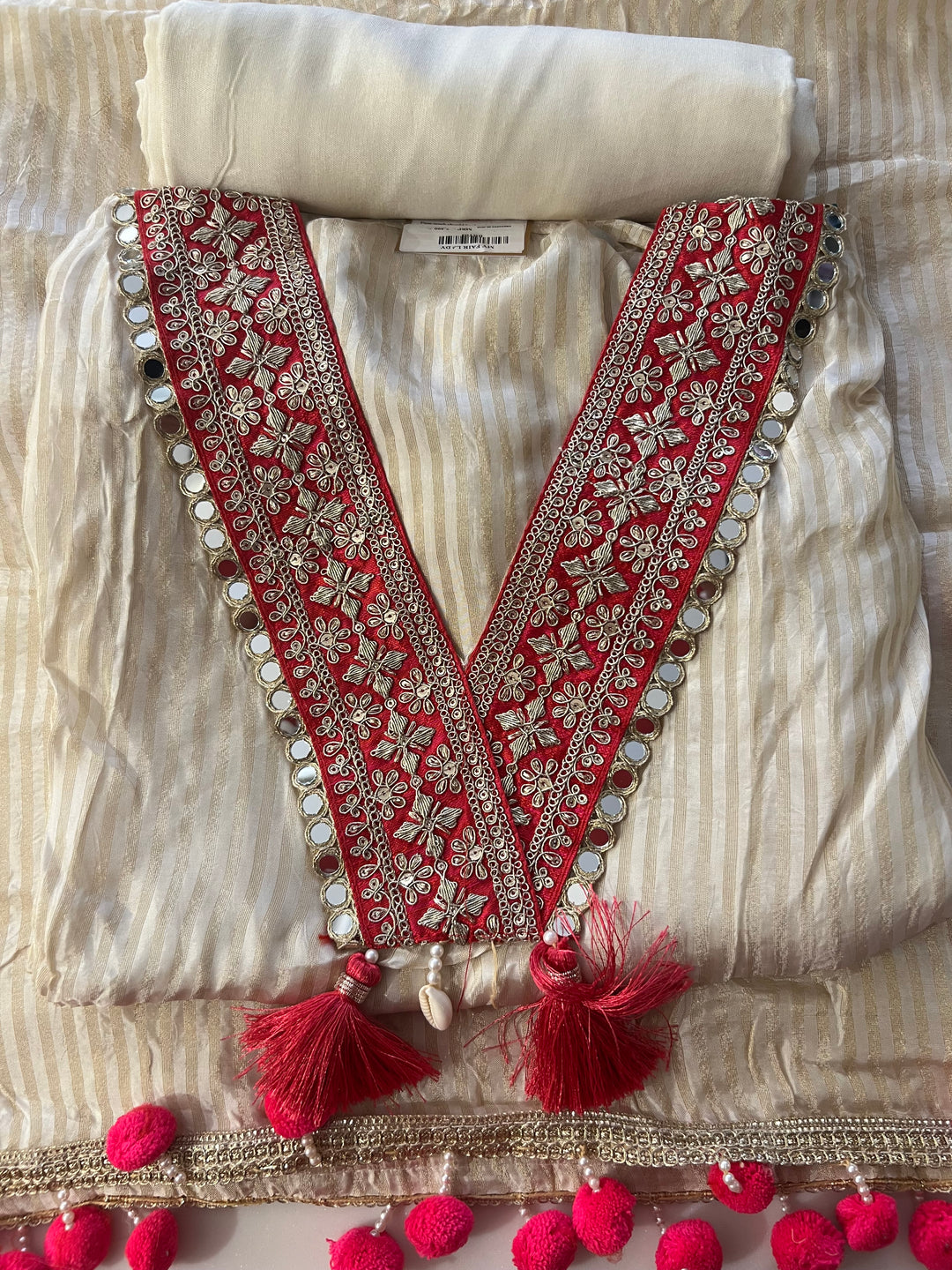 DESIGNER UNSTITCHED DRESS MATERIAL - BRT03