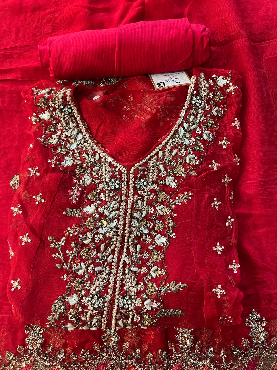 DESIGNER UNSTITCHED DRESS MATERIAL - NMIK13