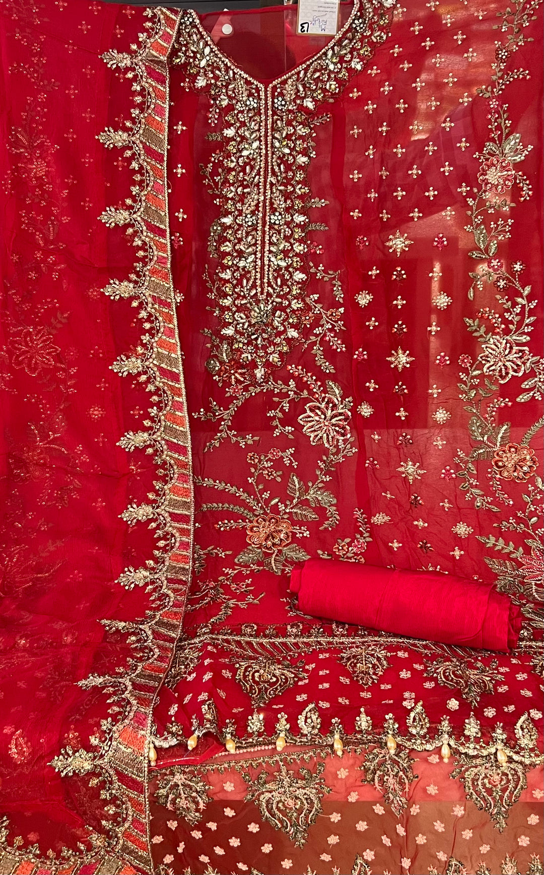 DESIGNER UNSTITCHED DRESS MATERIAL - NMIK13