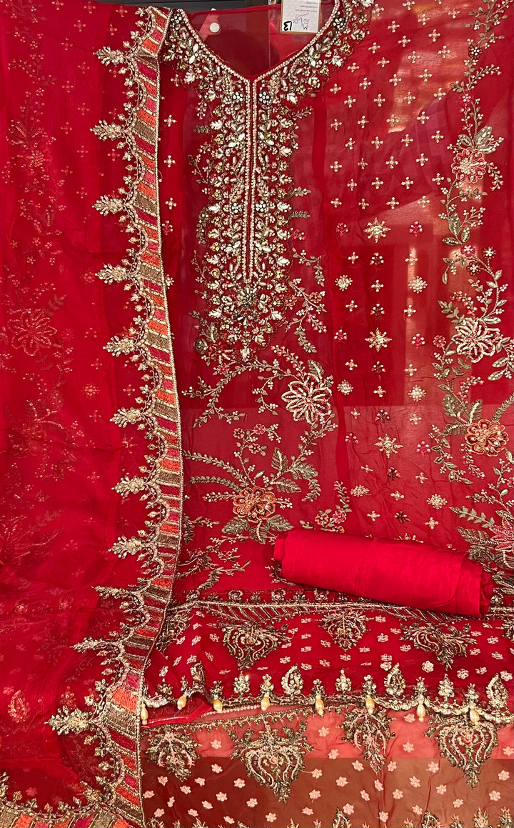 DESIGNER UNSTITCHED DRESS MATERIAL - NMIK13