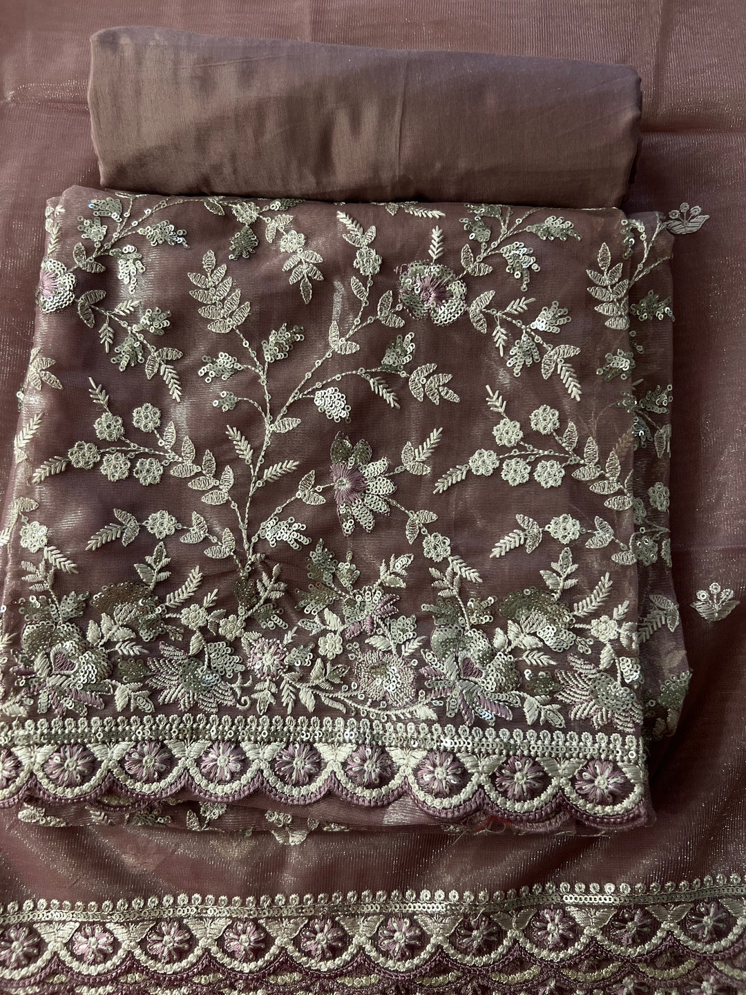 DESIGNER UNSTITCHED DRESS MATERIAL - INNA03