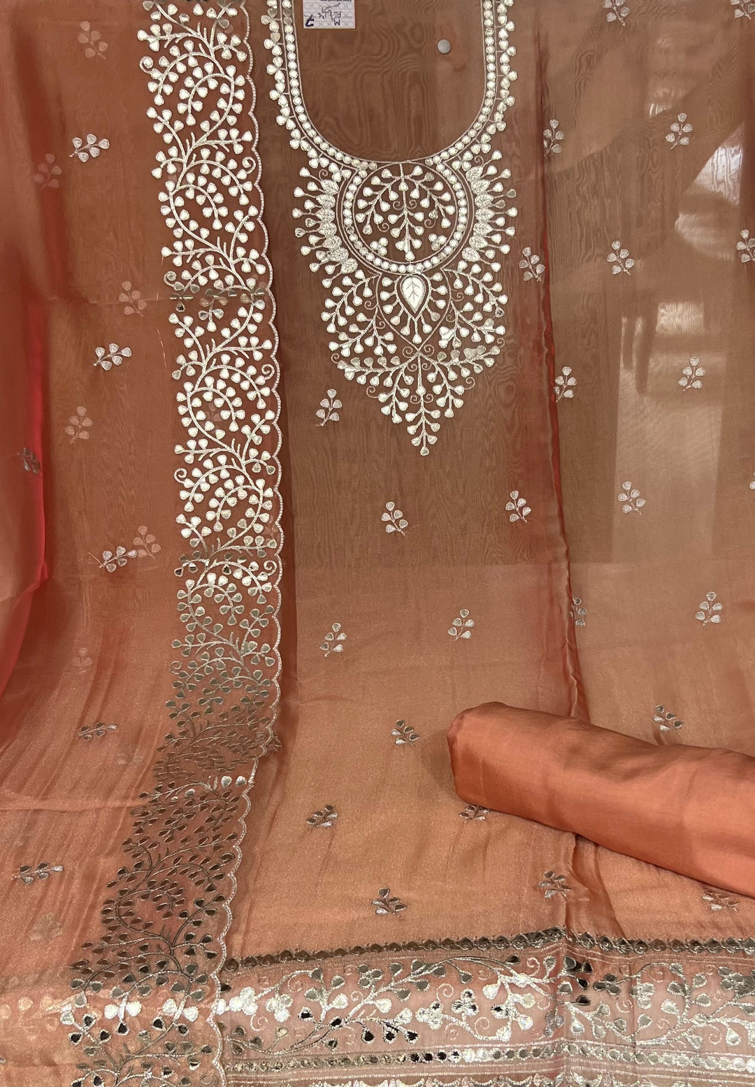 DESIGNER UNSTITCHED DRESS MATERIAL - BTZA07