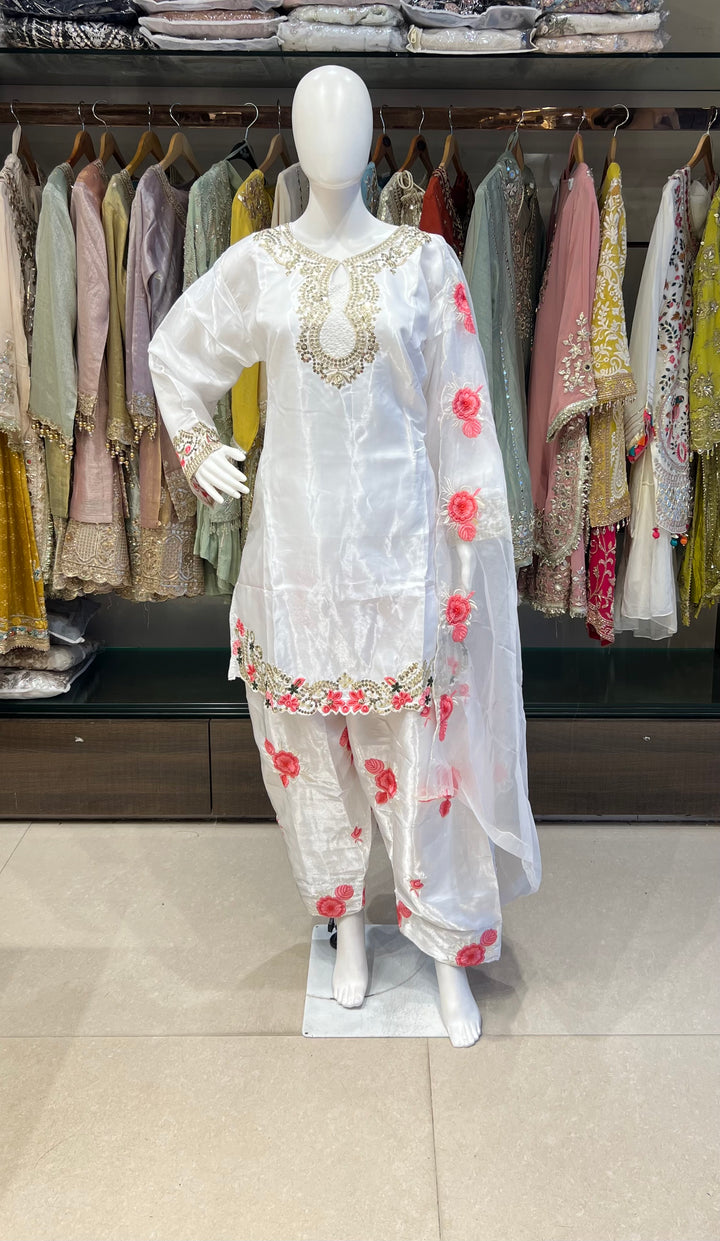 QAMAR ELITE FESTIVE DESIGNER SUIT - IKUA02
