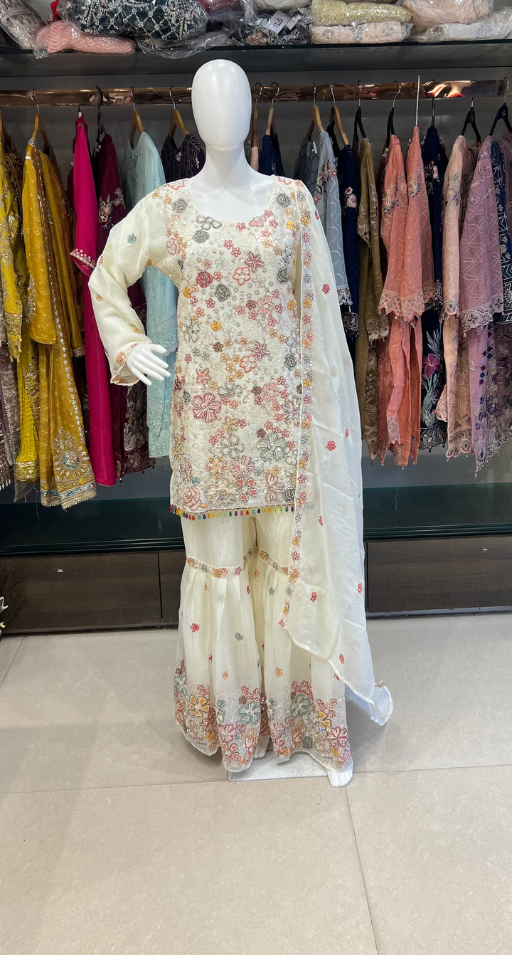 PARI DESIGNER SEQUENCE/PULSE WORK GHARARA - AAF05