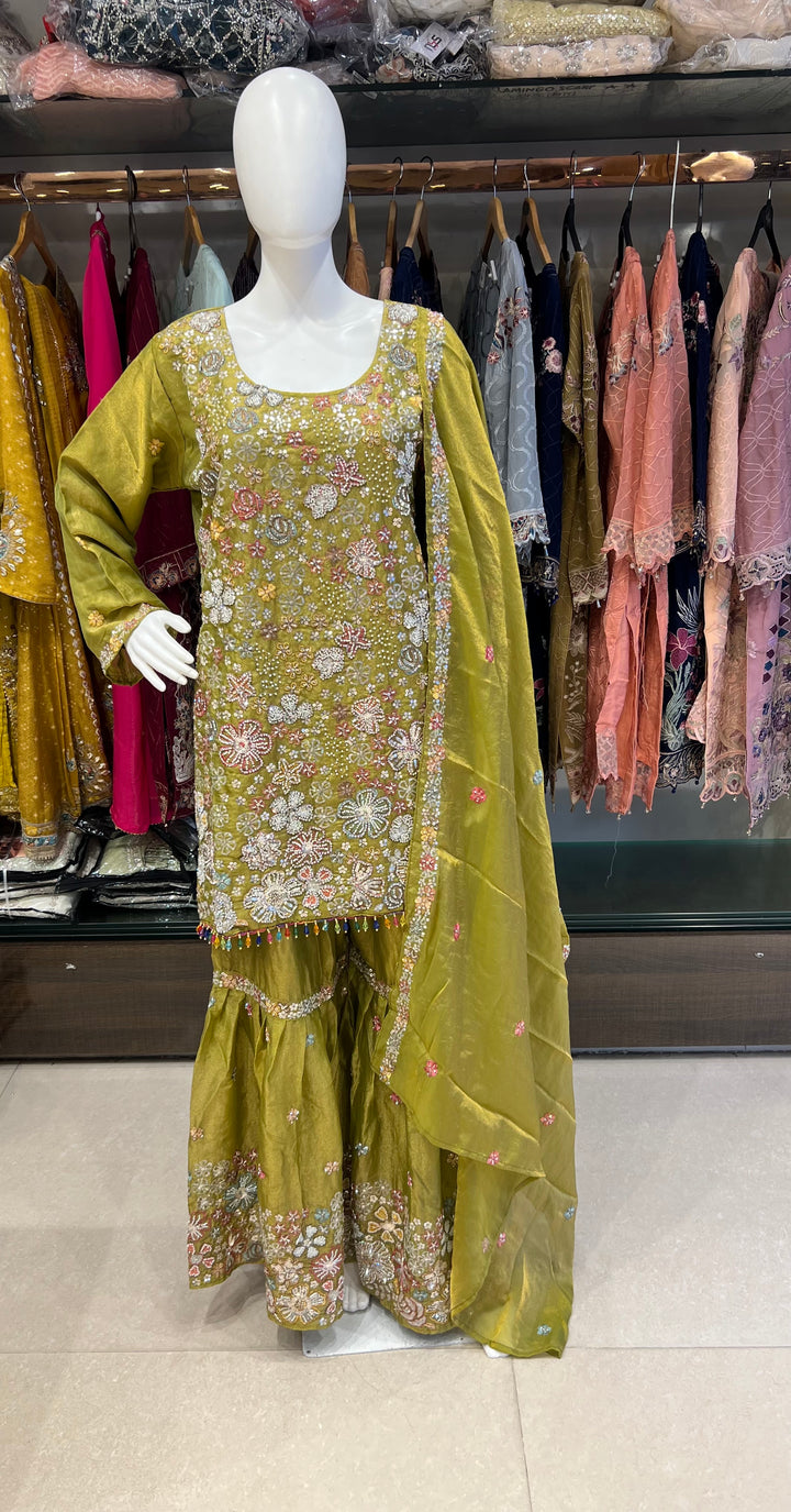 PARI DESIGNER SEQUENCE/PULSE WORK GHARARA - AAF05