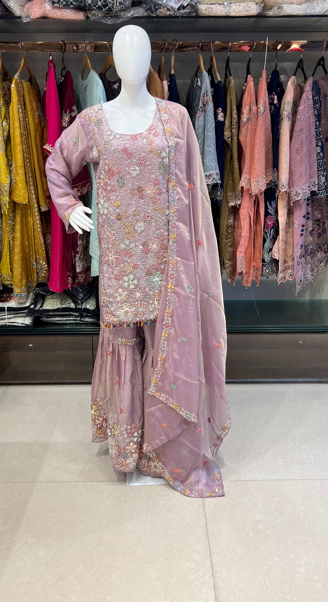PARI DESIGNER SEQUENCE/PULSE WORK GHARARA - AAF05