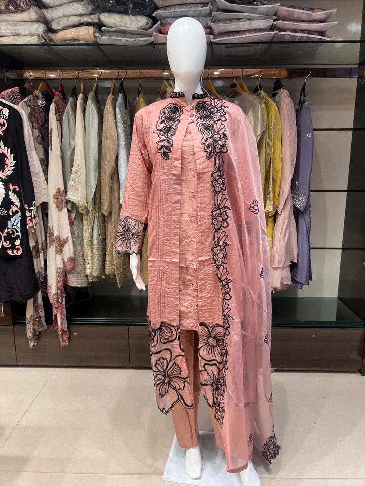QAMAR ELITE FESTIVE  ETHNICDESIGNER SUIT -IKNE01