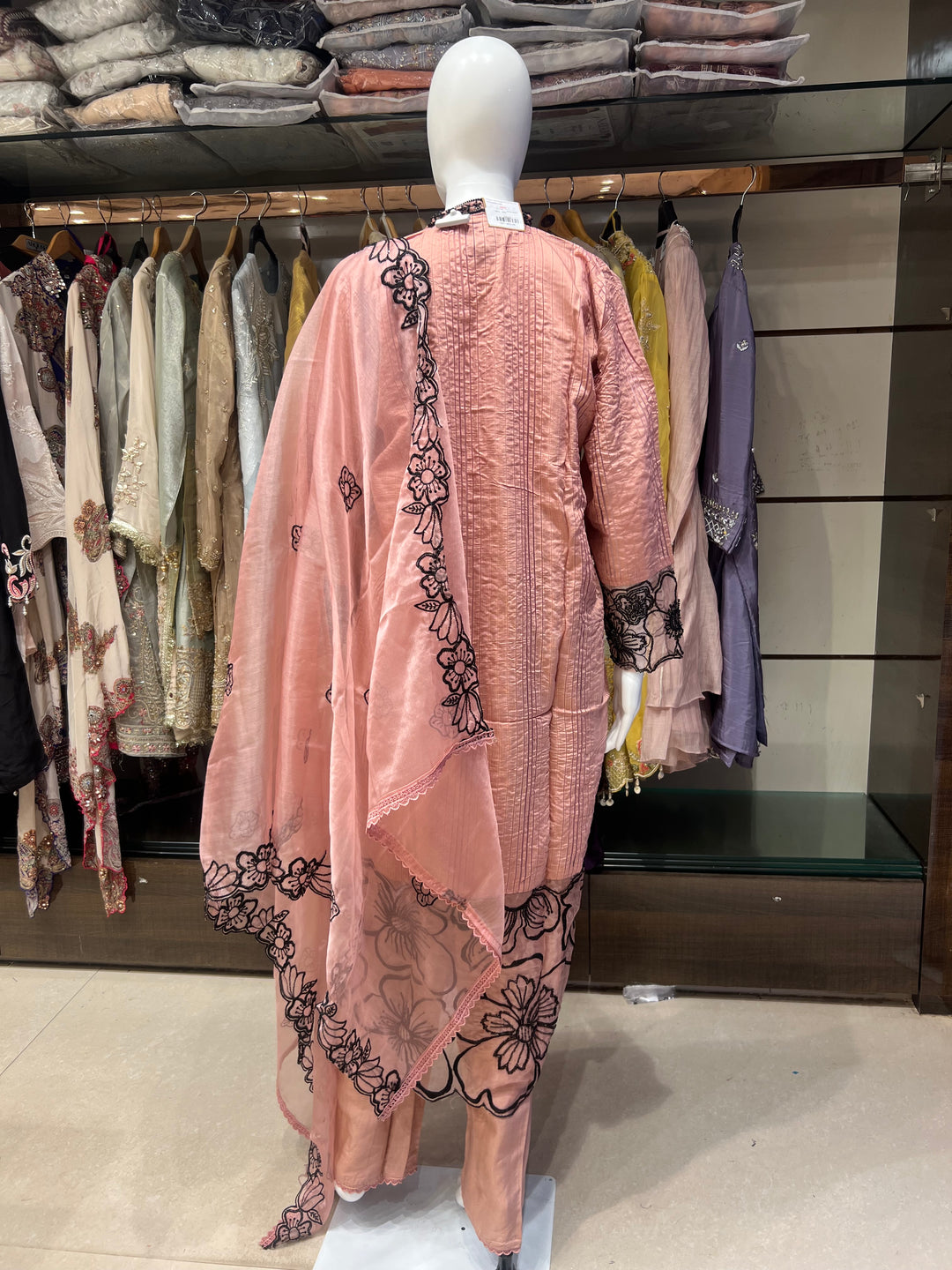 QAMAR ELITE FESTIVE  ETHNICDESIGNER SUIT -IKNE01