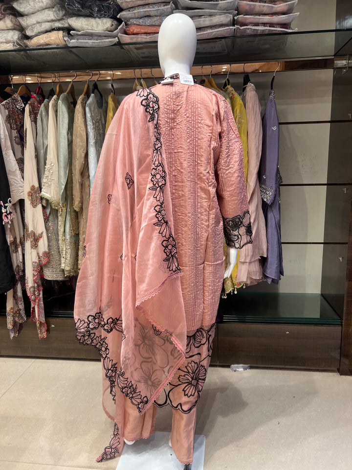 QAMAR ELITE FESTIVE  ETHNICDESIGNER SUIT -IKNE01