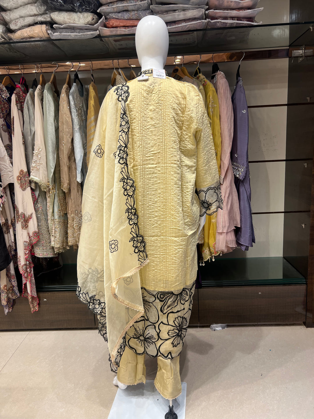 QAMAR ELITE FESTIVE  ETHNICDESIGNER SUIT -IKNE01