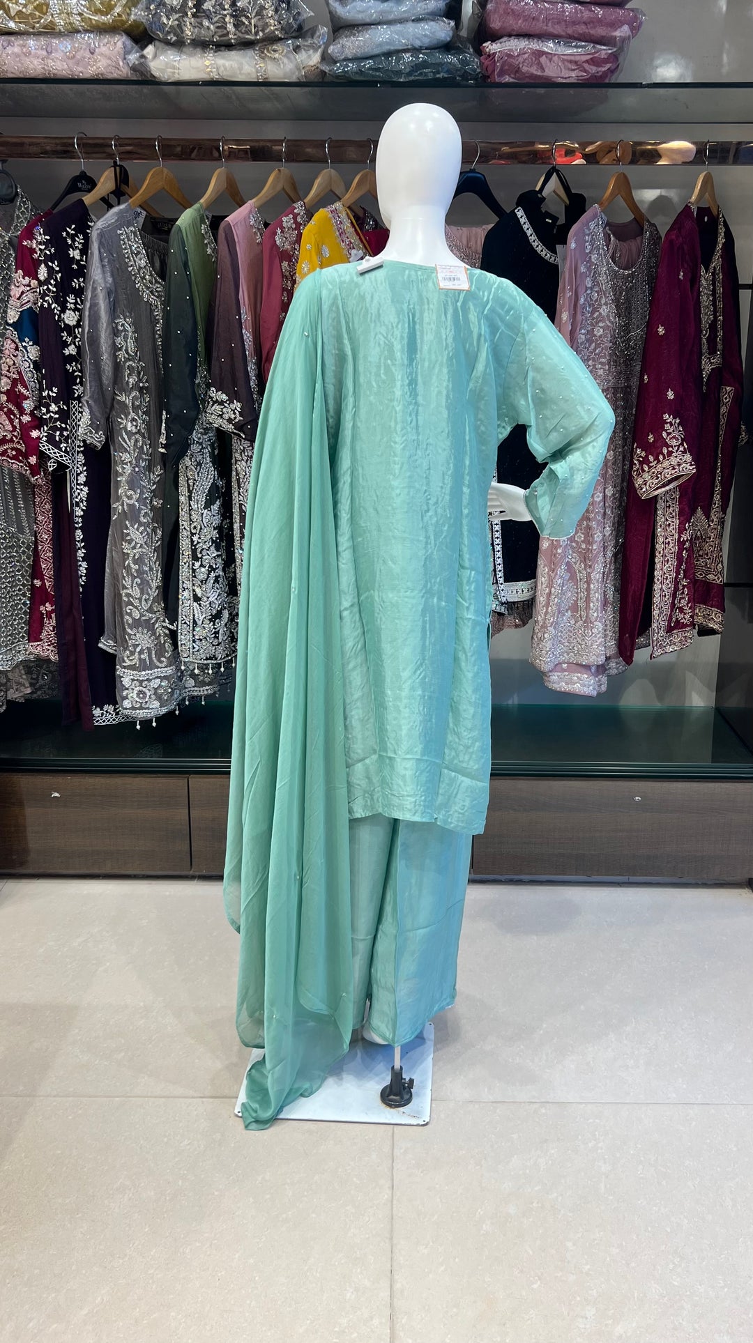 WORK DESIGNER SUIT - IKTK05/ SEA GREEN