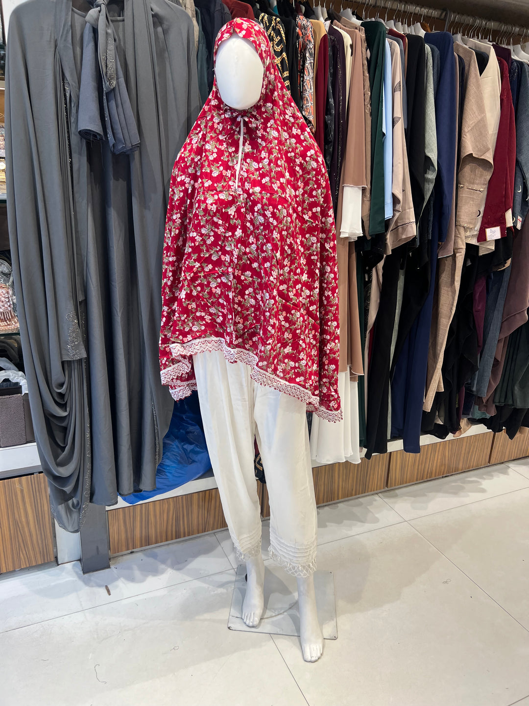 UMRAH EHRAAM PRAYER NAMAZ HIJAAB-{PRINTED}-PD02