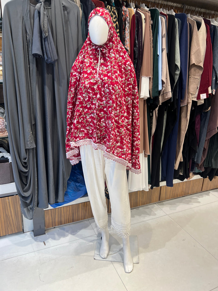 UMRAH EHRAAM PRAYER NAMAZ HIJAAB-{PRINTED}-PD02