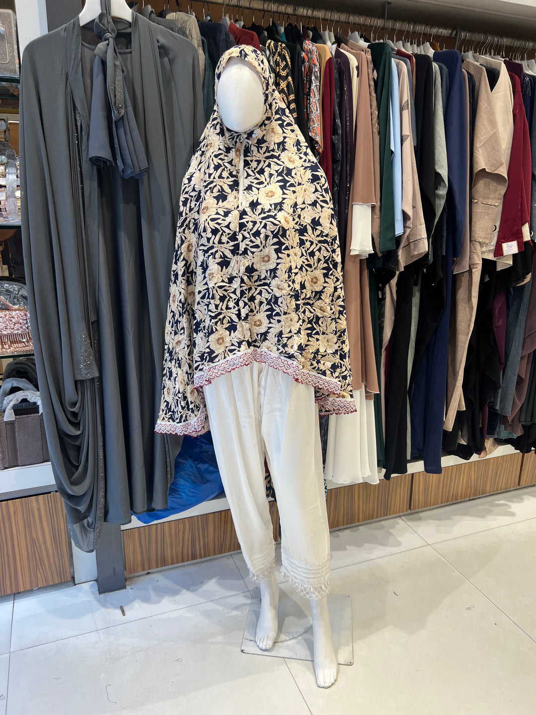 UMRAH EHRAAM PRAYER NAMAZ HIJAAB-{PRINTED}-PD02