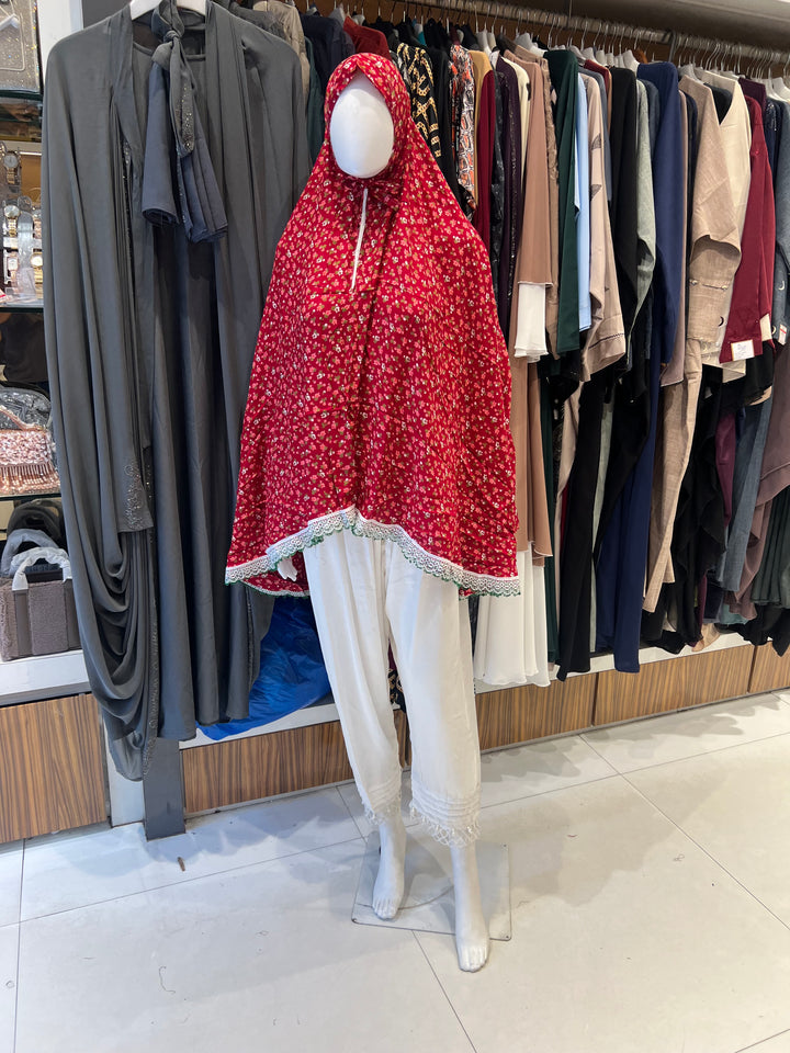 UMRAH EHRAAM PRAYER NAMAZ HIJAAB-{PRINTED}-PD02