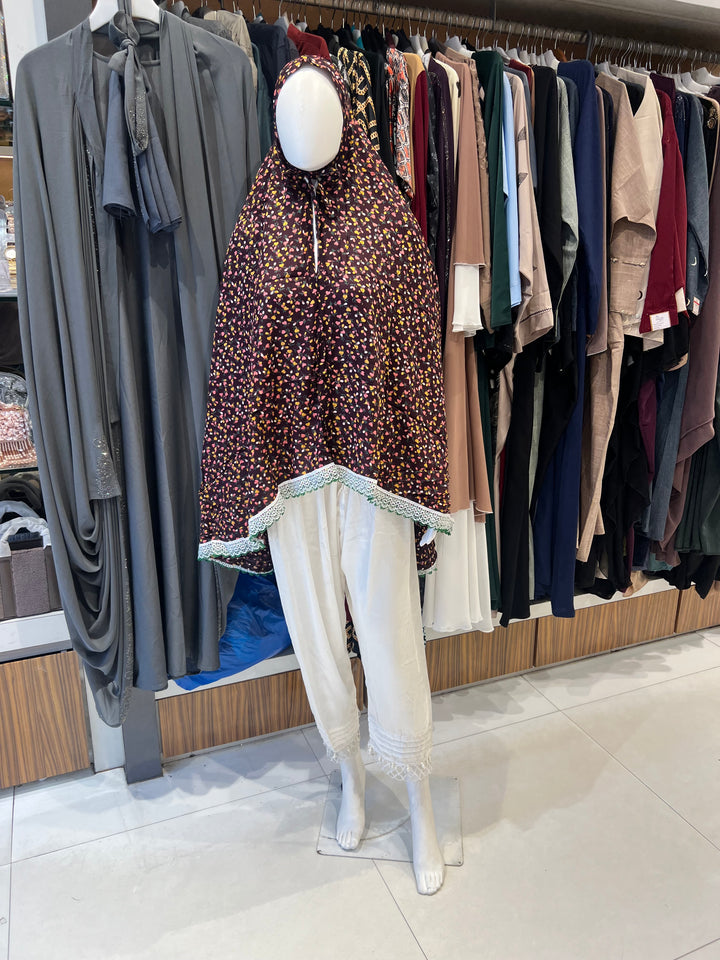 UMRAH EHRAAM PRAYER NAMAZ HIJAAB-{PRINTED}-PD02