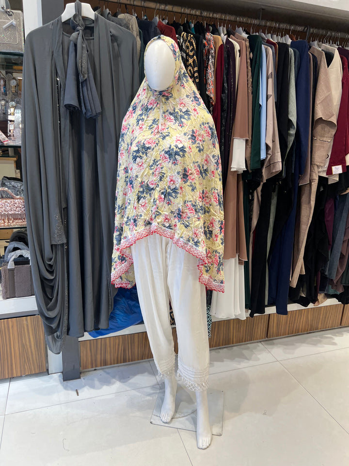 UMRAH EHRAAM PRAYER NAMAZ HIJAAB-{PRINTED}-PD02