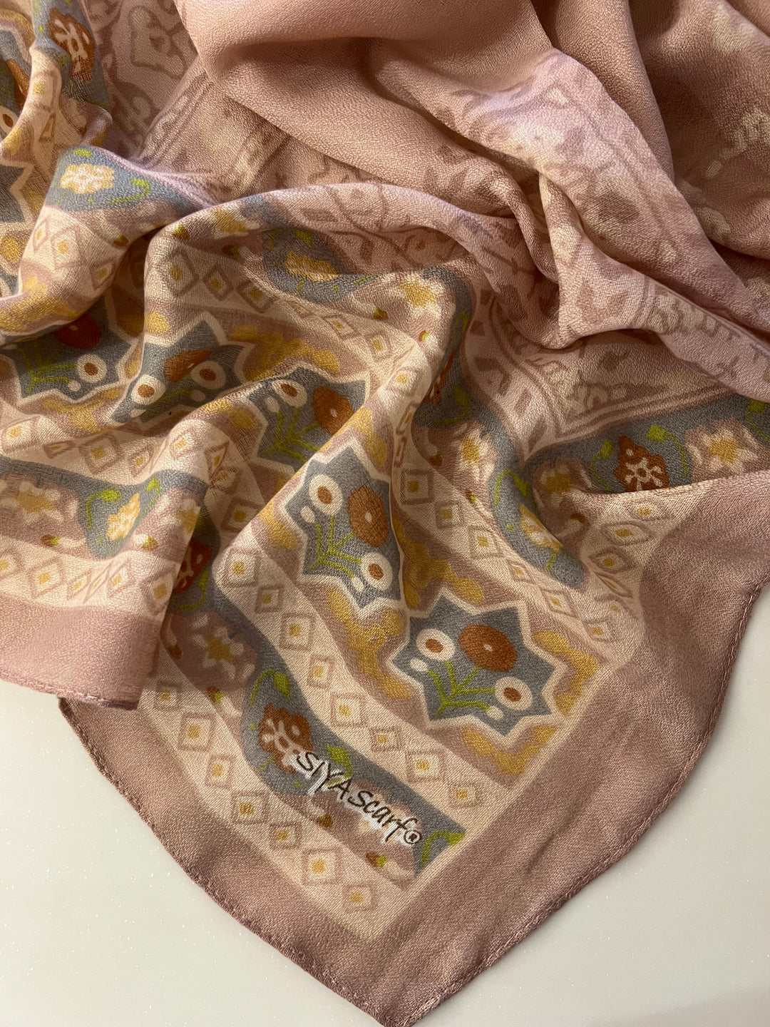 SHAMA COTTON PRINTED HIJABS (1.75M*0.5) - BTZ11