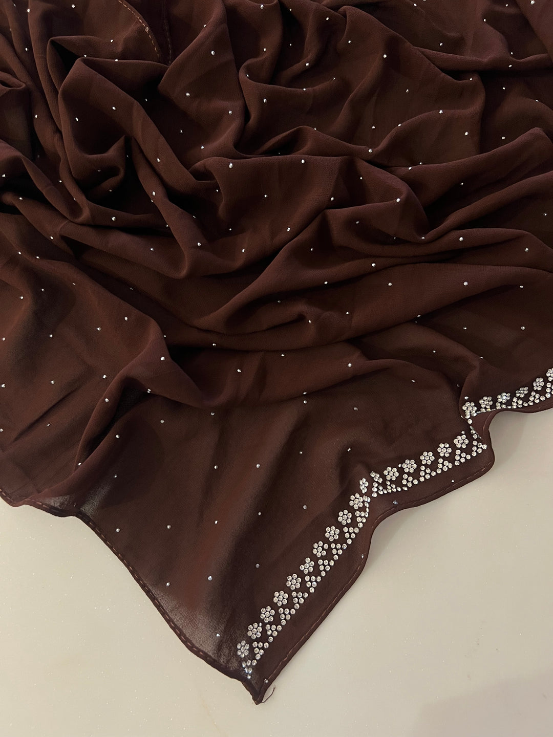 ANAYA FANCY STONE WORK HIJABS (1.75M*0.5M) - BTZ04