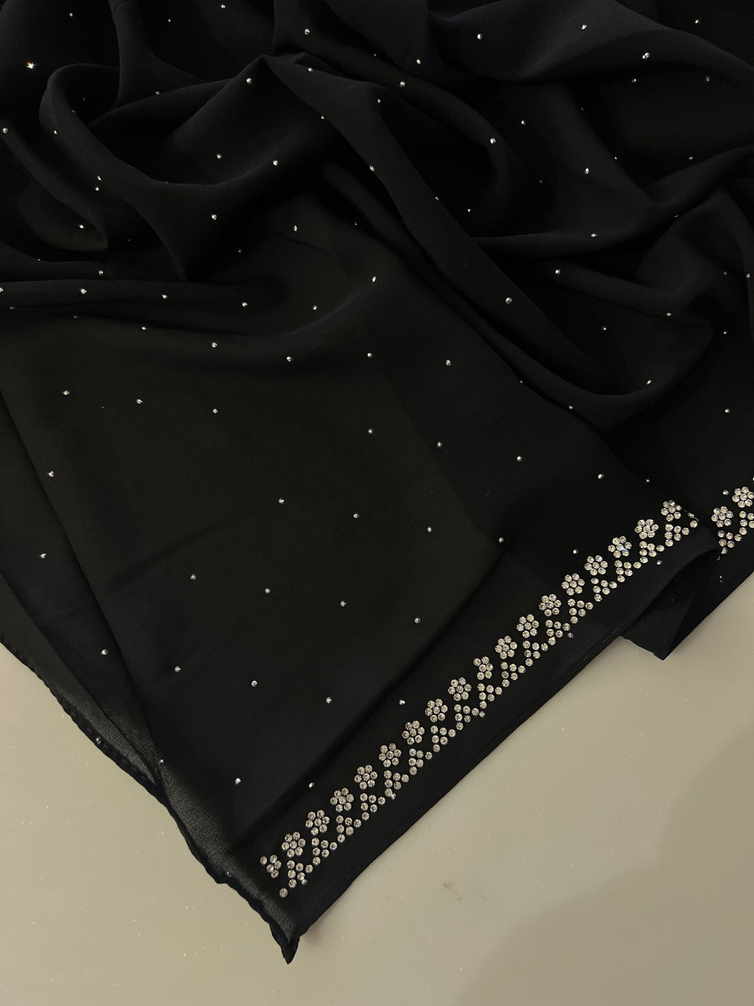 ANAYA FANCY STONE WORK HIJABS (1.75M*0.5M) - BTZ04