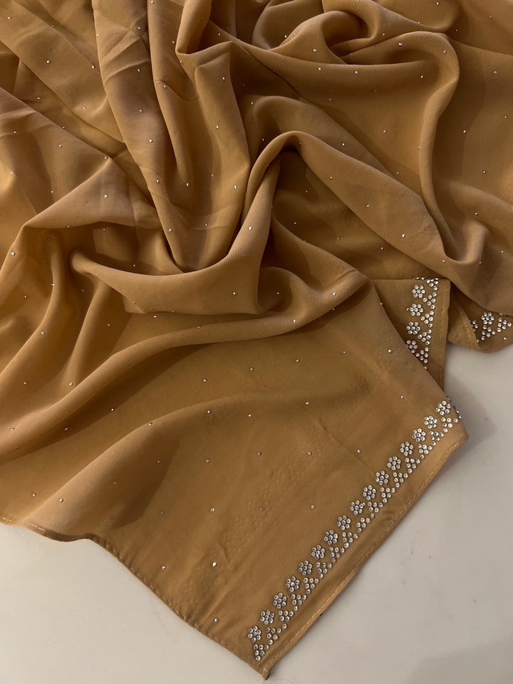 ANAYA FANCY STONE WORK HIJABS (1.75M*0.5M) - BTZ04