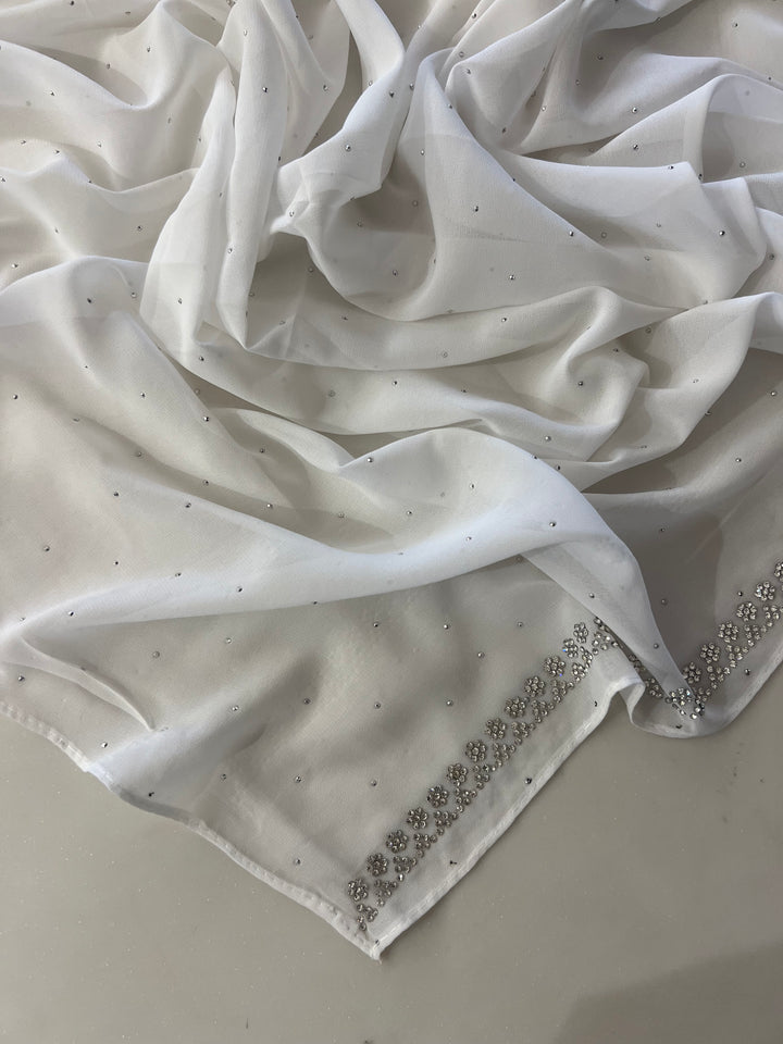 ANAYA FANCY STONE WORK HIJABS (1.75M*0.5M) - BTZ04