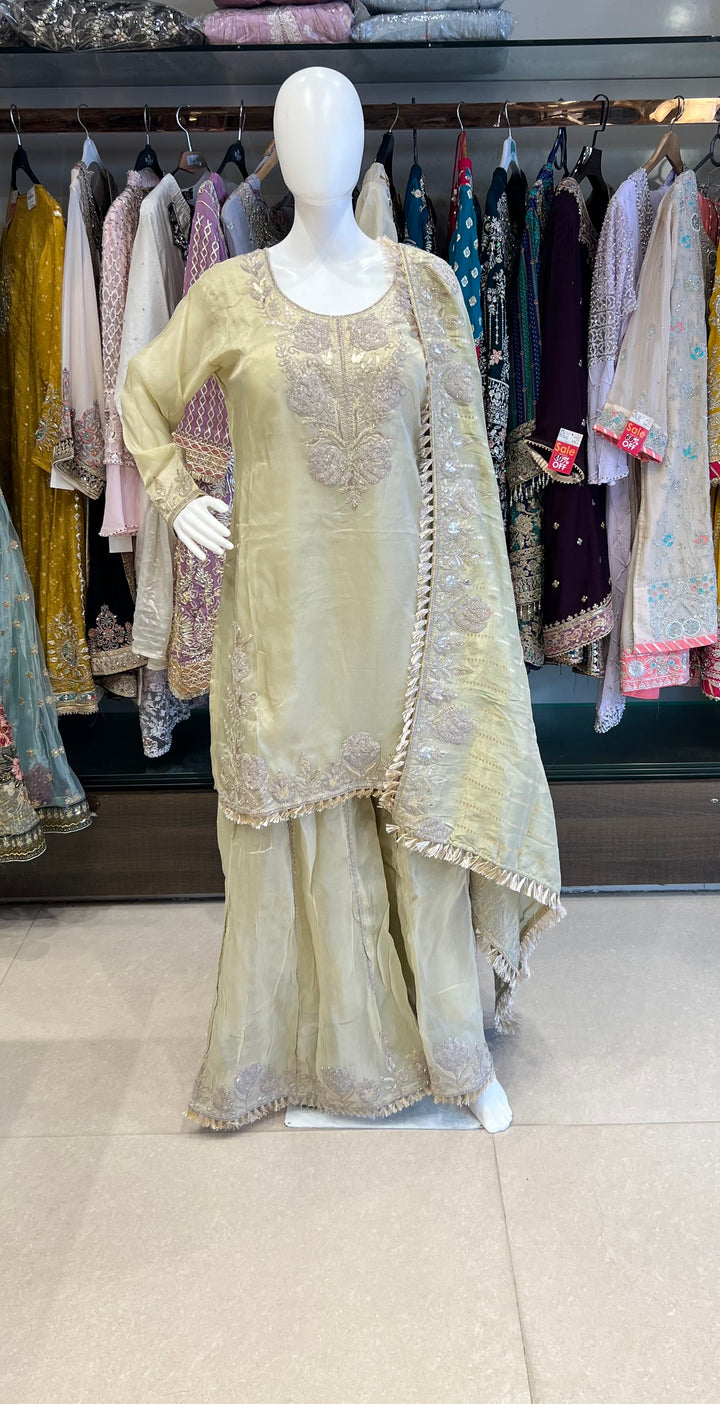 ZARI WORK DESIGNER SUIT - IKEJ38