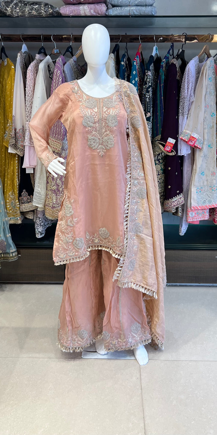 ZARI WORK DESIGNER SUIT - IKEJ38