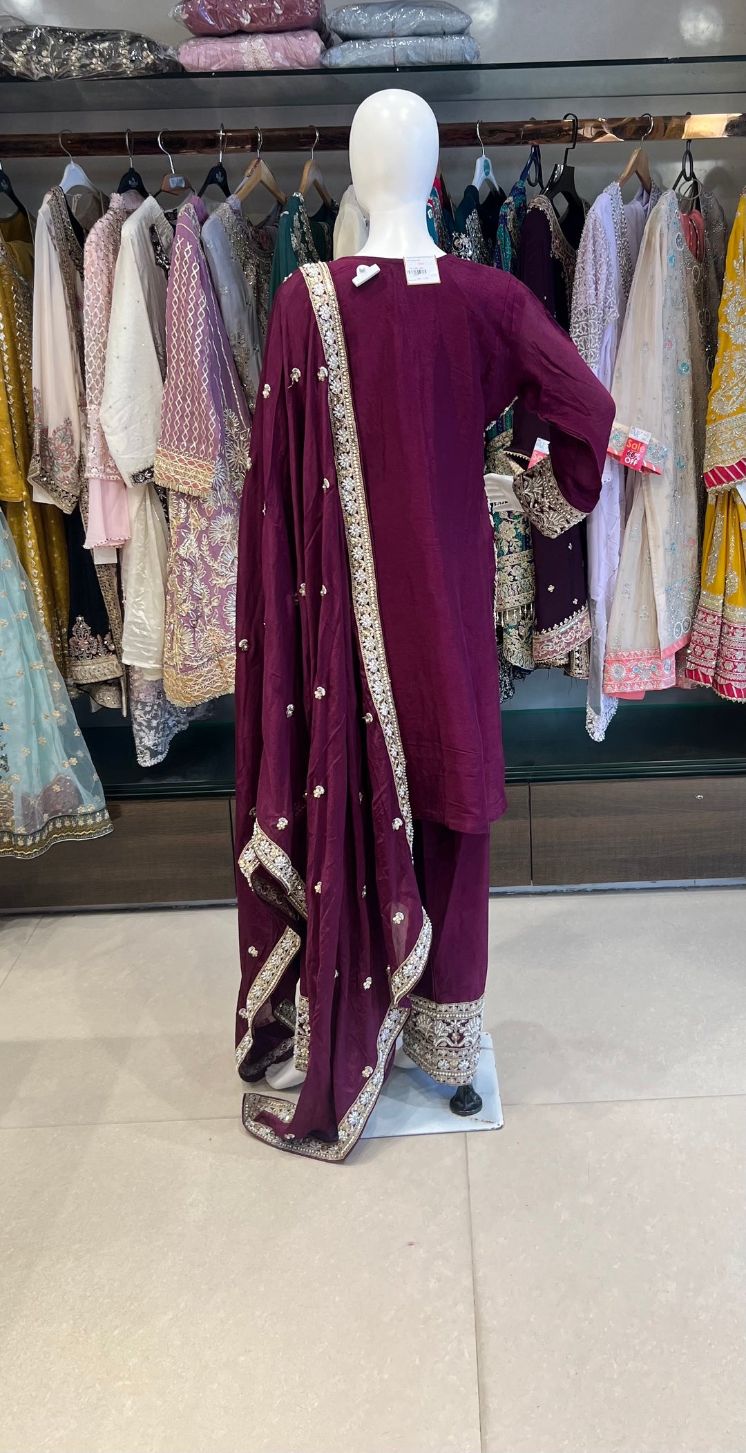 FARSHI SHALWAR DESIGN - IKEJ37