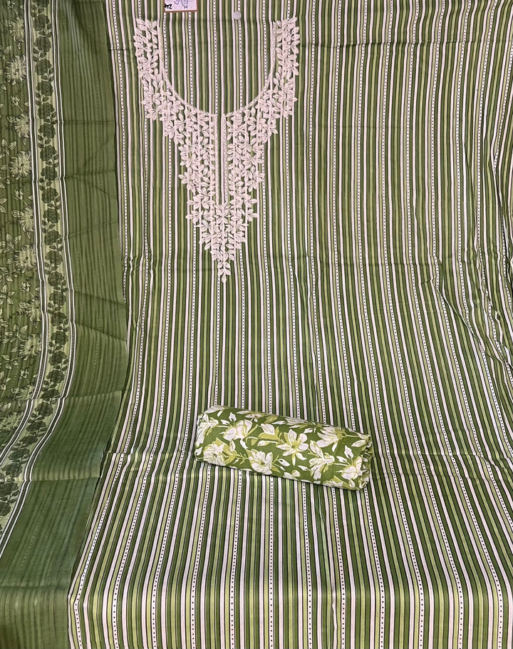 THREAD  WORK DESIGNER DRESS METERIAL - IKMM24