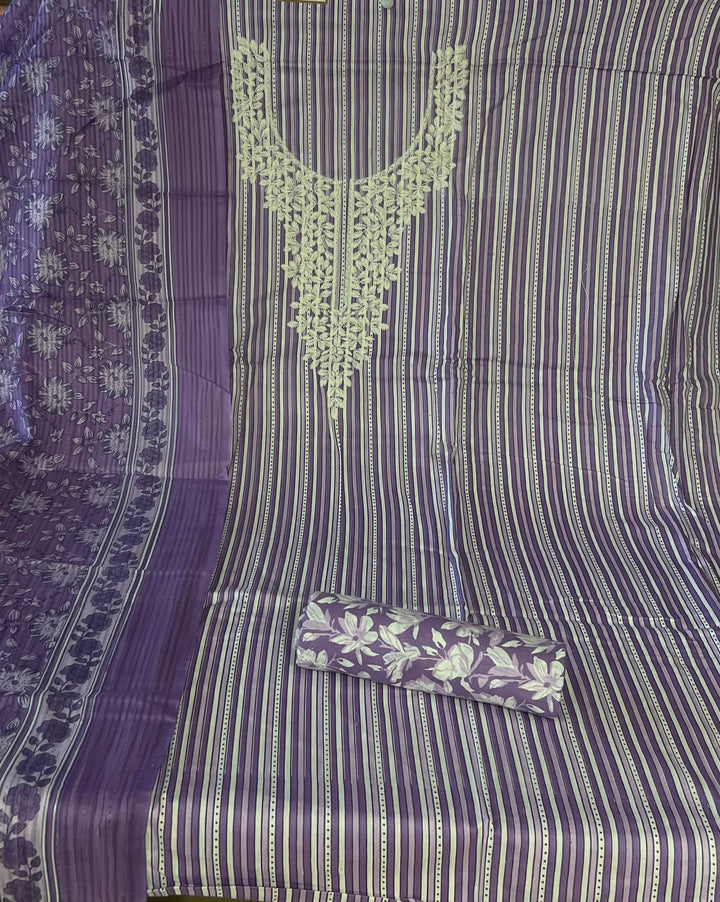 THREAD  WORK DESIGNER DRESS METERIAL - IKMM24