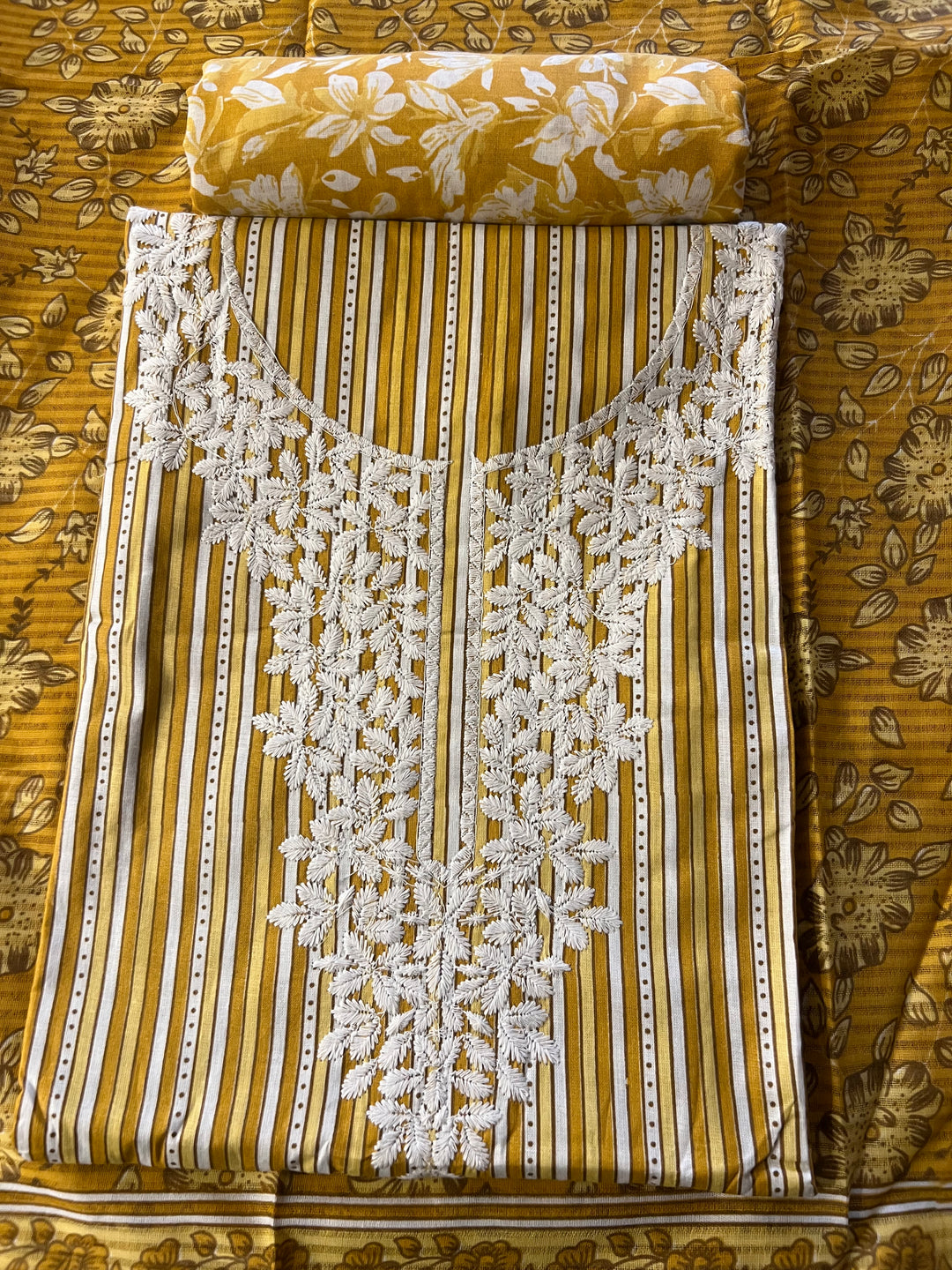 THREAD  WORK DESIGNER DRESS METERIAL - IKMM24