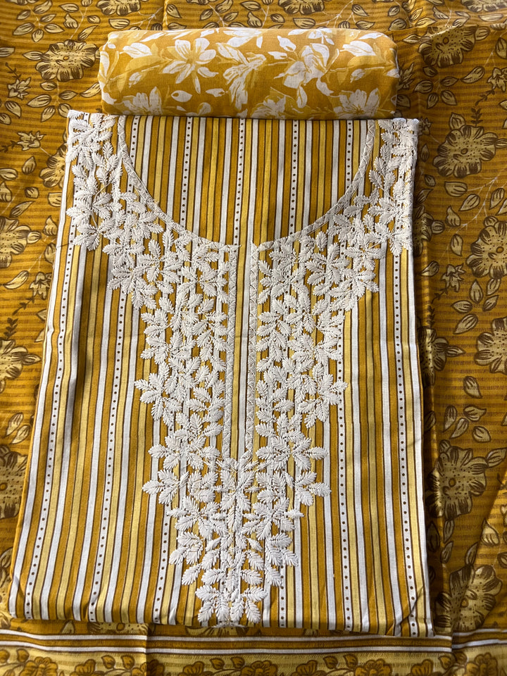 THREAD  WORK DESIGNER DRESS METERIAL - IKMM24