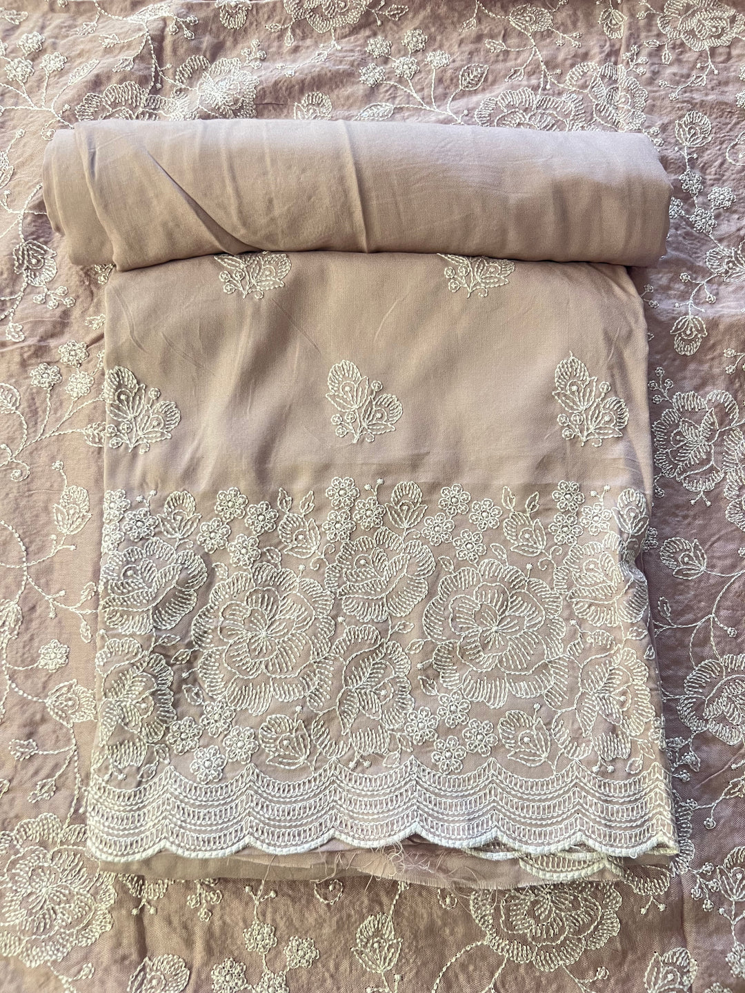 DESIGNER UNSTITCHED DRESS MATERIAL-MZE09