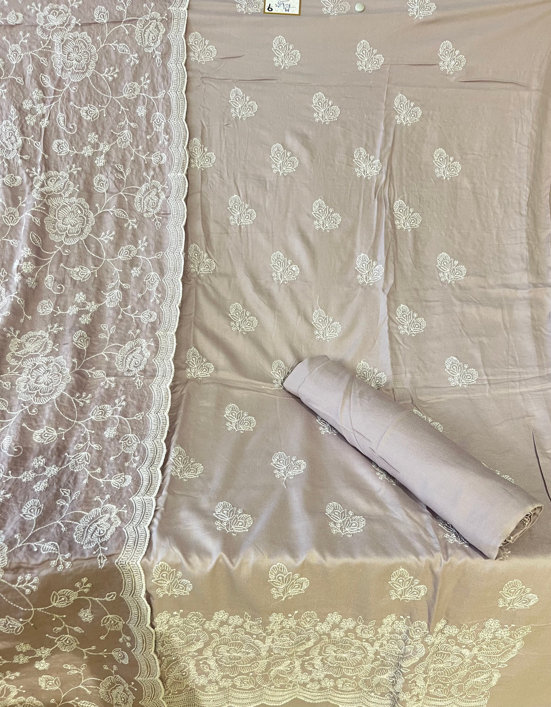 DESIGNER UNSTITCHED DRESS MATERIAL-MZE09