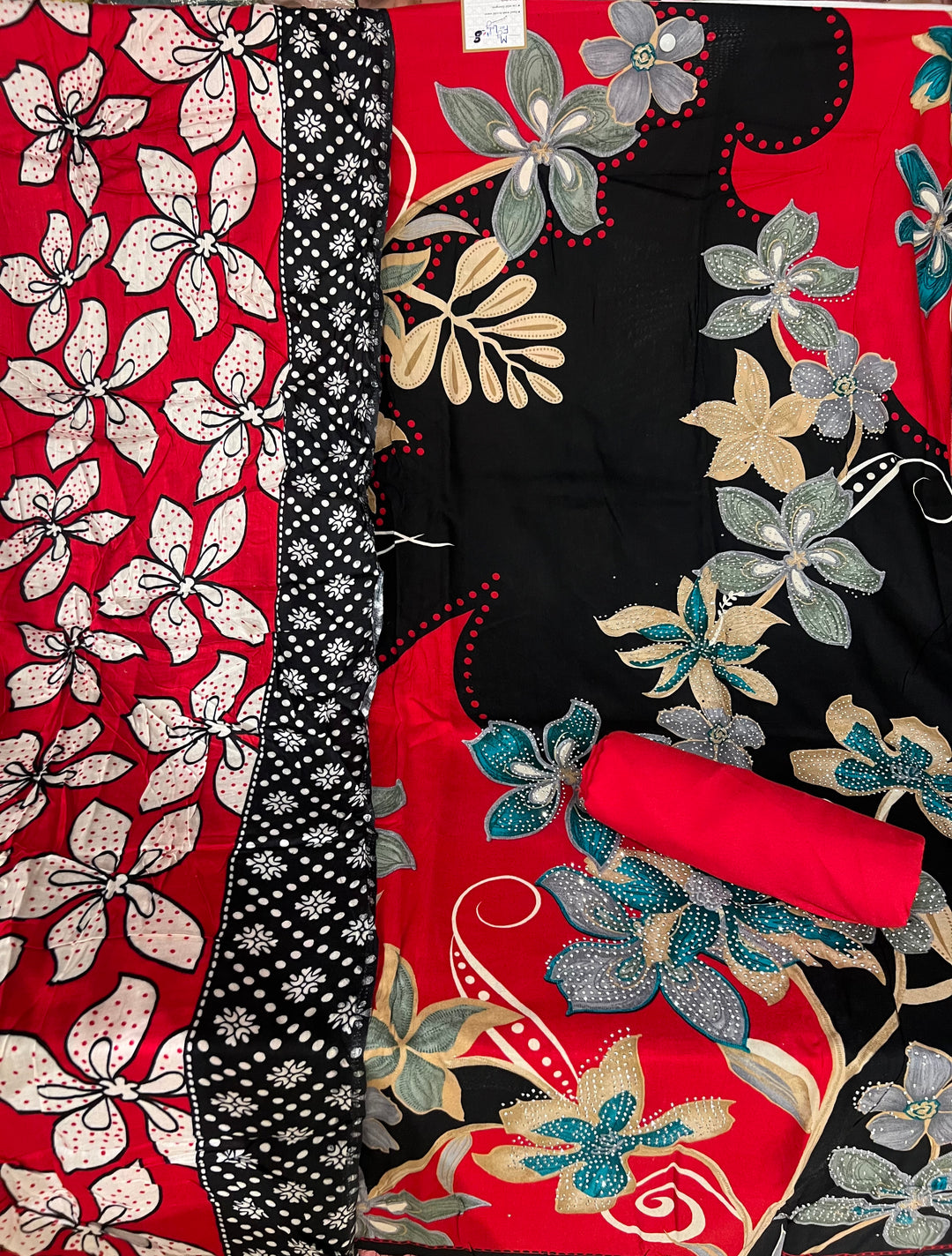 DESIGNER UNSTITCHED DRESS MATERIAL-MZE08