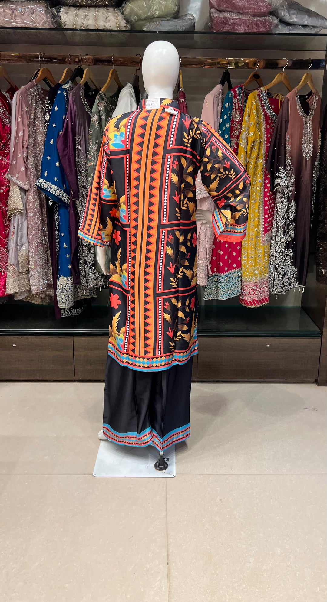 MUSLIEEN PRINTED COORD SET -IKBN04/6